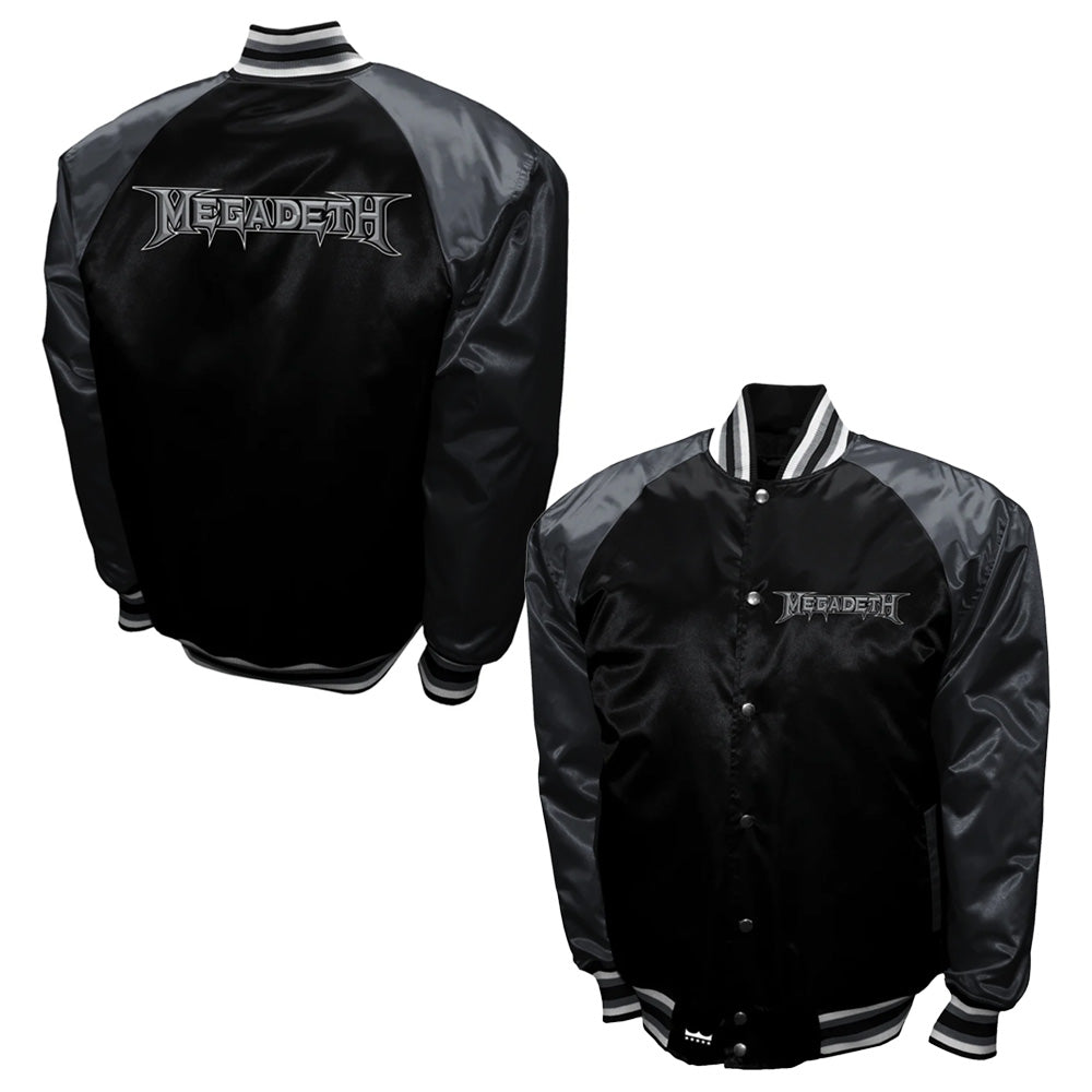 MEGADETH - (2027年 2月 来日 ) - Megadeth / Satin Jacket / バックプリントあり